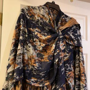 Shawl - Reversible Cashmere Multicolor